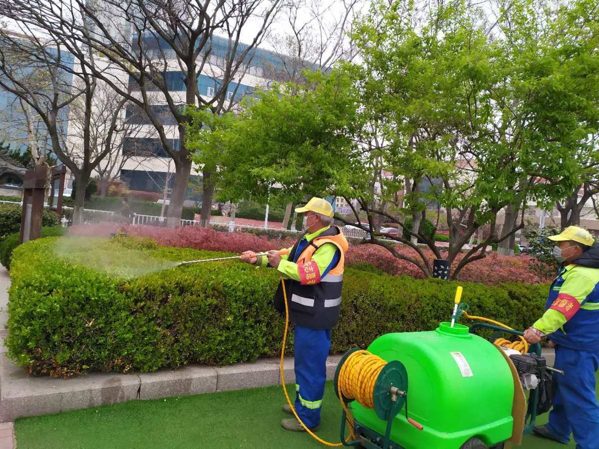 雁塔区城市管理和综合执法局绿化队8月4日养护工作日志